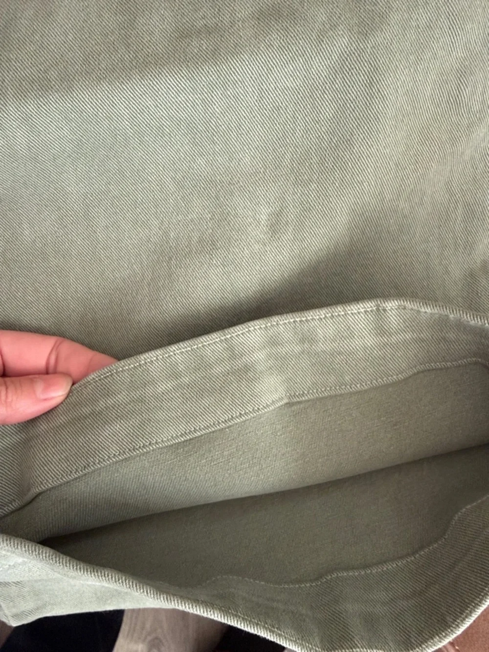 Risen Olive Green Jeans - Picture 5 of 6
